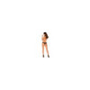 Latinesa string ouvert - Noir